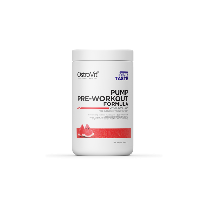 Suplement Przedtreningowy OstroVit PUMP Pre-Workout Formula 500g Suplement Przedtreningowy OstroVit PUMP Pre-Workout Formula 500g