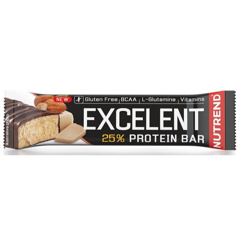 Baton Proteinowy Wysokobiałkowy Nutrend Excelent 85g