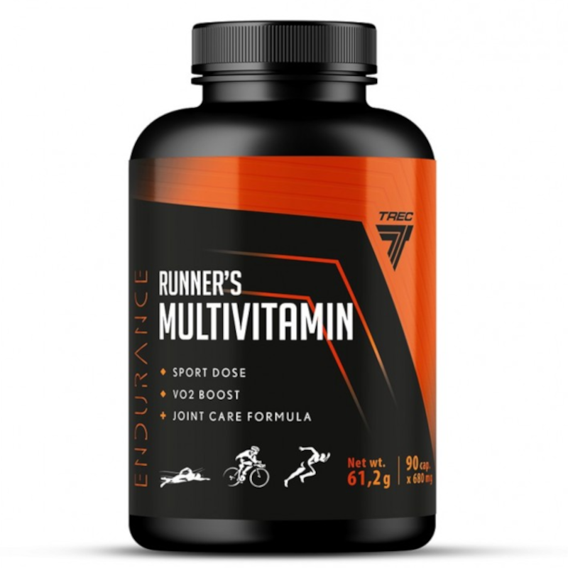 Witaminy i Minerały Kompleks Trec Nutrition Endurance Runner's Multivitamin 90kaps