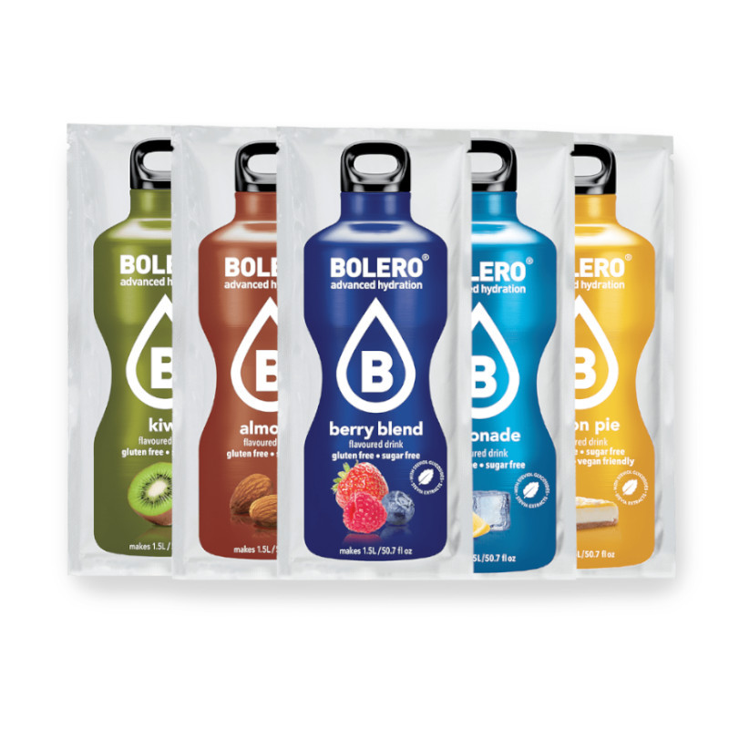 BOLERO INSTANT DRINK - SŁODZONE STEVIĄ (SASZETKA) - 9G