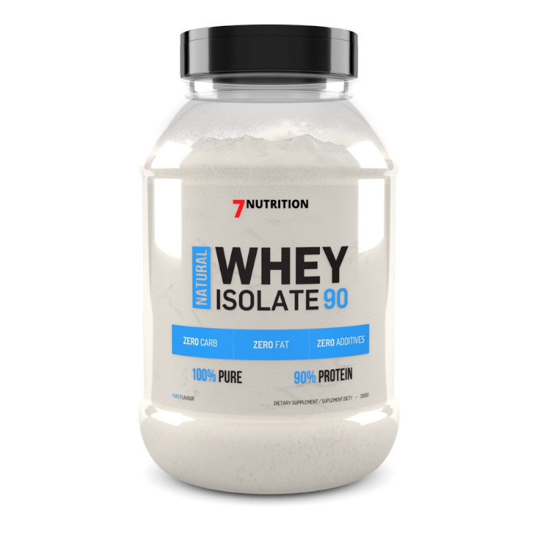 Odżywka białkowa 7Nutrition Natural Whey Isolate 90 2kg Odżywka białkowa 7Nutrition Natural Whey Isolate 90 2kg