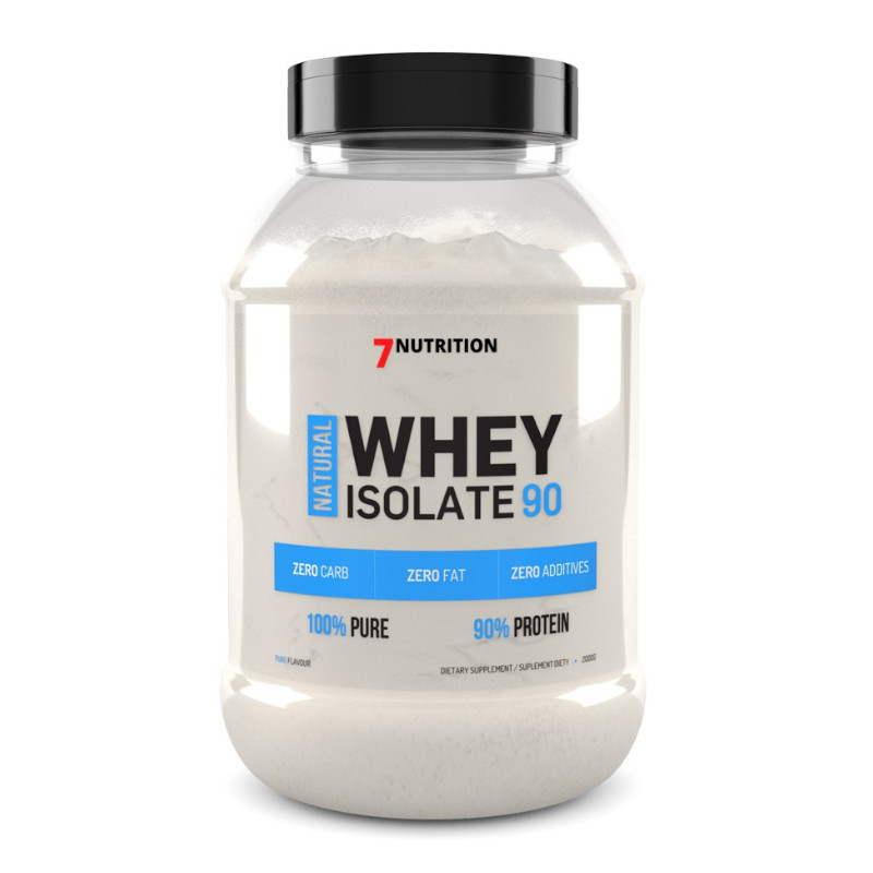 Odżywka białkowa 7Nutrition Natural Whey Isolate 90 500g Odżywka białkowa 7Nutrition Natural Whey Isolate 90 500g