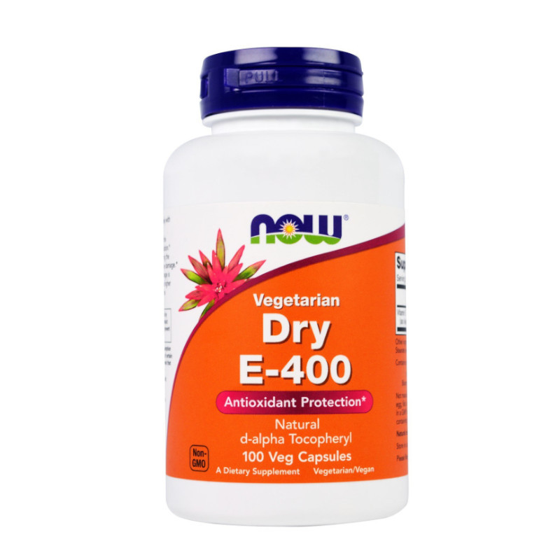 Witaminy Now Foods Dry Vitamin E-400 100vkaps Witaminy Now Foods Dry Vitamin E-400 100vkaps