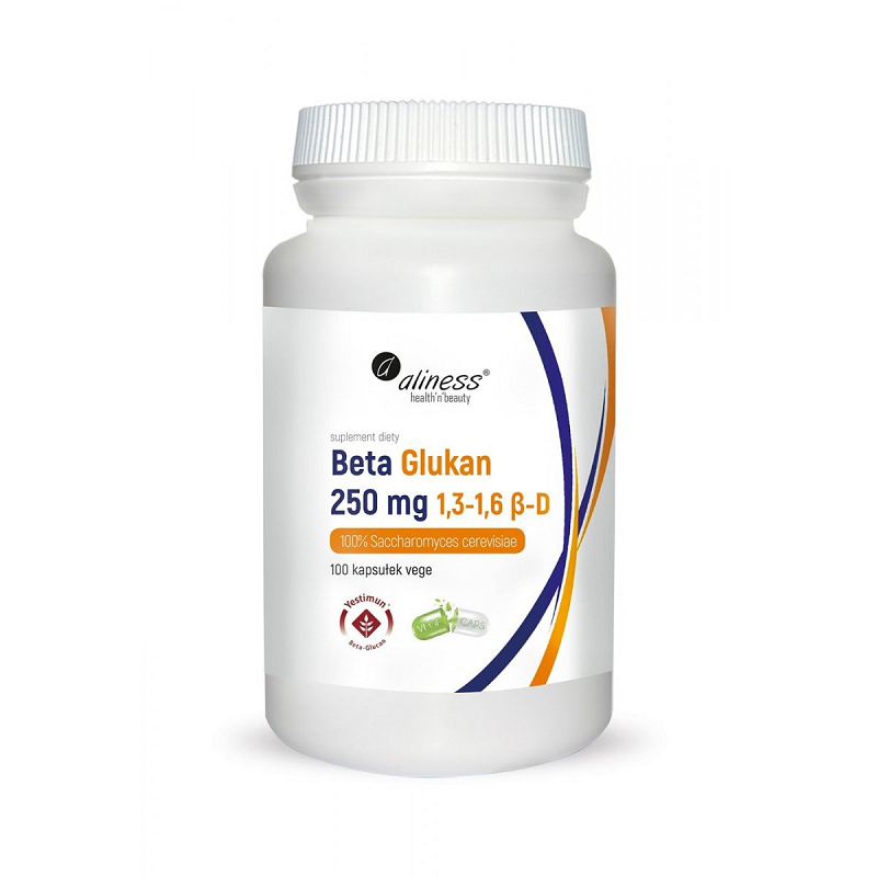 Wsparcie Odporności Aliness Beta Glukan 250mg 100vkaps
