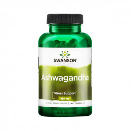 Adaptogen Swanson Ashwagandha 450mg 100kaps