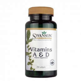 SWANSON VITAMIN A & D 250 softgels
