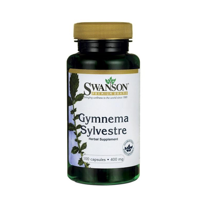 Suplement Prozdrowotny Swanson Gymnema Sylvestre Leaf 400mg 100kaps Suplement Prozdrowotny Swanson Gymnema Sylvestre Leaf 400mg 100kaps