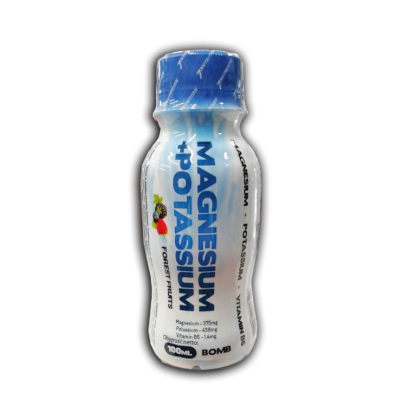 Minerały 7Nutrition Magnesium+Potassium Shot 100ml Minerały 7Nutrition Magnesium+Potassium Shot 100ml