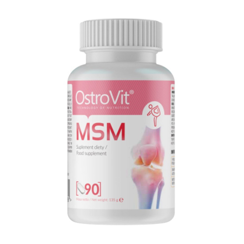 Regeneracja stawów OstroVit MSM 90tab Regeneracja stawów OstroVit MSM 90tab