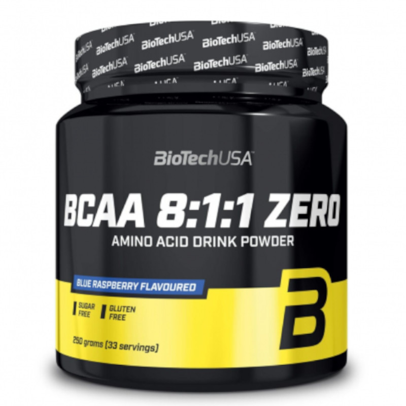 Aminokwasy BioTechUSA BCAA 8:1:1 ZERO - 250g Aminokwasy BioTechUSA BCAA 8:1:1 ZERO - 250g