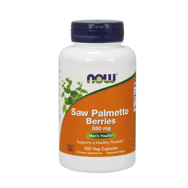 Booster testosternu Now Foods Saw Palmetto Berries 550 mg 100vkaps Booster testosternu Now Foods Saw Palmetto Berries 550 mg 100vkaps