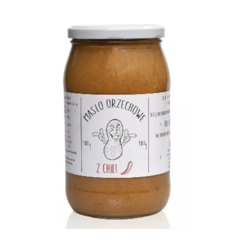 Masło orzechowe MONSTER Arachidowe z chilli 900g Masło orzechowe MONSTER Arachidowe z chilli 900g