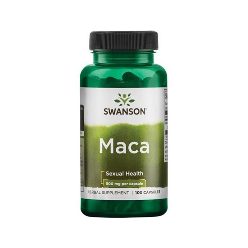Suplement Prozdrowotny Swanson MACA 500mg 100kaps
