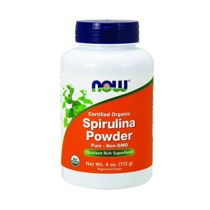 Suplement Prozdrowotny Now Foods Spirulina Powder 133g