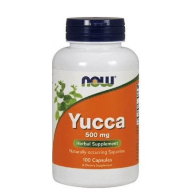 Suplement Prozdrowotny Now Foods YUCCA 500mg 100kaps