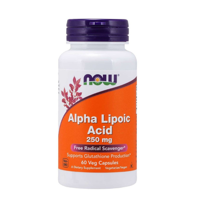Suplement Prozdrowotny Now Foods Alpha Lipoic Acid 250 mg 60vkaps Suplement Prozdrowotny Now Foods Alpha Lipoic Acid 250 mg 60vkaps
