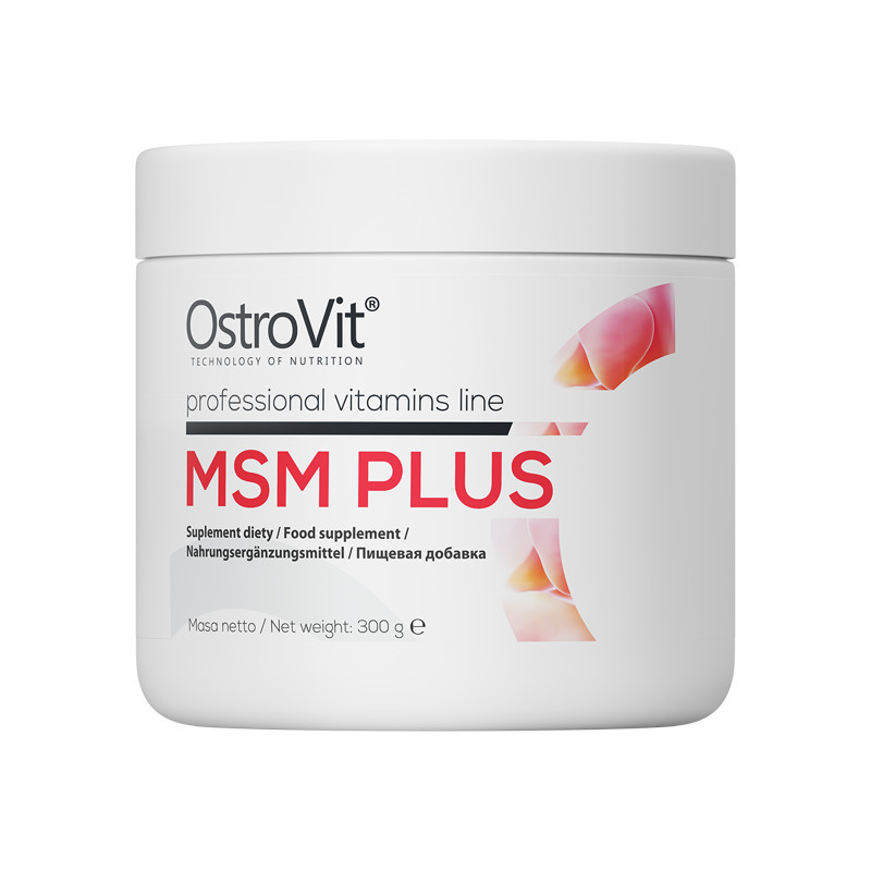 Regeneracja stawów OstroVit MSM PLUS 300g Regeneracja stawów OstroVit MSM PLUS 300g