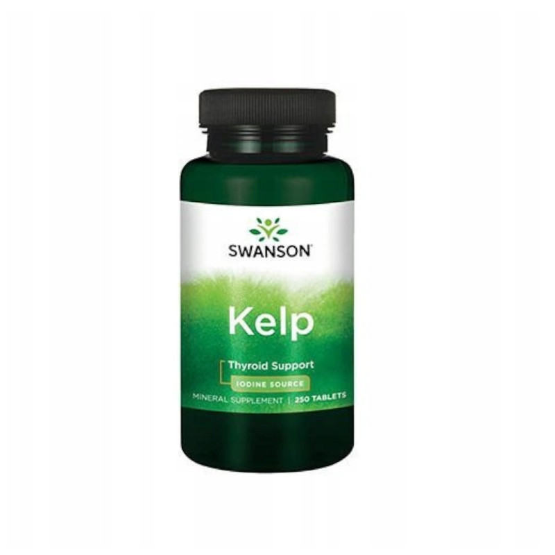Zdrowa Tarczyca Swanson KELP 250tab Zdrowa Tarczyca Swanson KELP 250tab