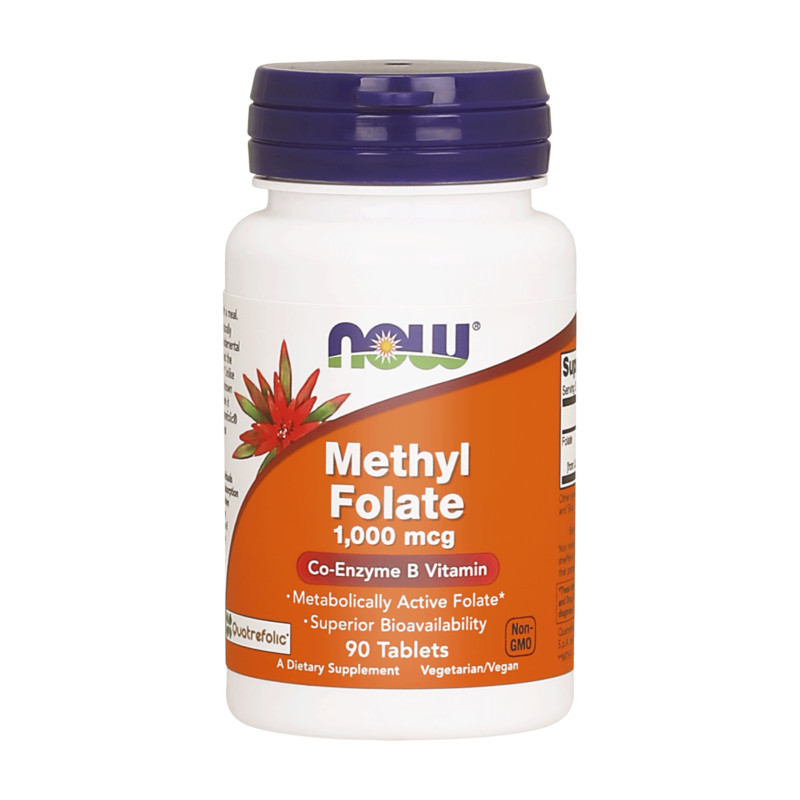 Witaminy Now Foods Methyl Folate 1000 mcg 90tab Witaminy Now Foods Methyl Folate 1000 mcg 90tab