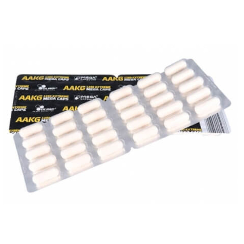 Suplement Pompujący OLIMP AAKG EXTREME MEGA CAPS 30kaps