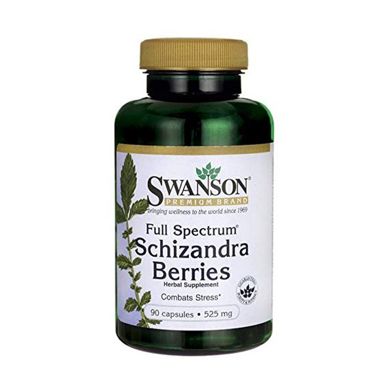 Adaptogen Swanson Schizandra Extract 500mg - 60kaps Adaptogen Swanson Schizandra Extract 500mg - 60kaps