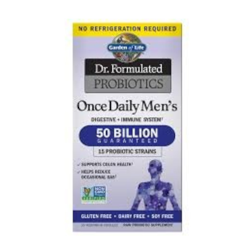 Probiotyki Garden of Life Once Daily Men's 30vkaps Probiotyki Garden of Life Once Daily Men's 30vkaps