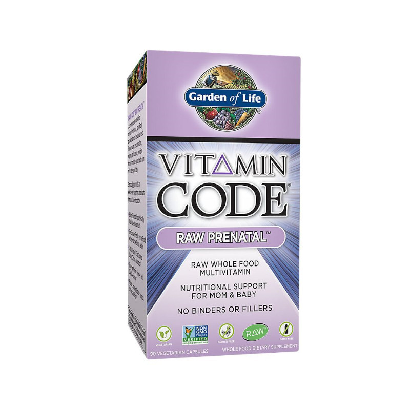 Witaminy dla Kobiet w Ciąży Garden Of Life Vitamin Code RAW Prenatal 90vkaps