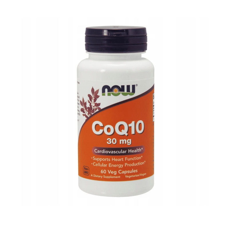 Suplement Prozdrowotny Now Foods CoQ10 30mg 60kaps Suplement Prozdrowotny Now Foods CoQ10 30mg 60kaps