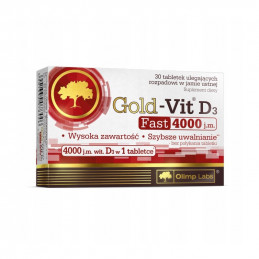 Witaminy OLIMP Vit D3 Fast 4000IU 30tab