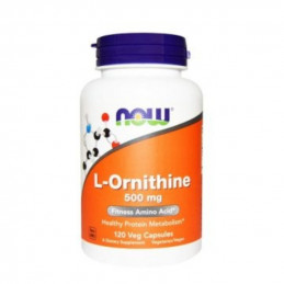 Suplement Prozdrowotny Now Foods L Ornithine 500mg 120vkaps