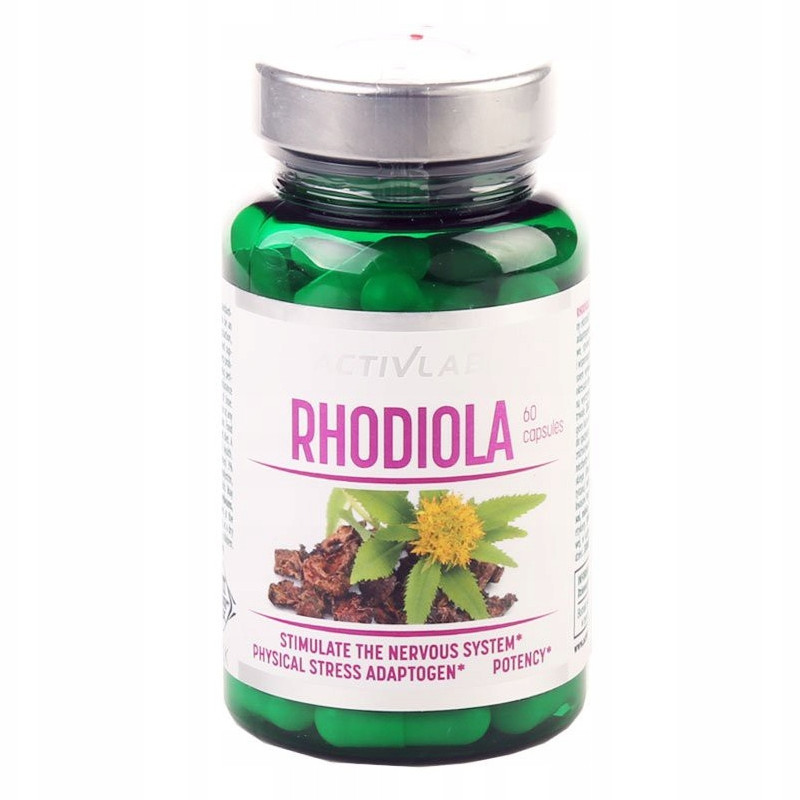 Suplement Prozdrowotny Activlab Rhodiola 300mg 60kaps
