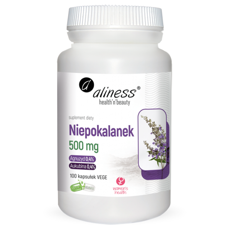 Kobieca Kondycja Niepokalanek Pospolity Aliness Niepokalanek 500mg 100kaps