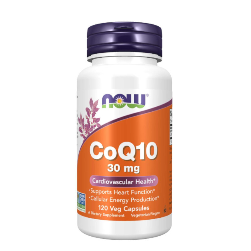 Suplement Prozdrowotny Now Foods CoQ10 30mg 120vkaps
