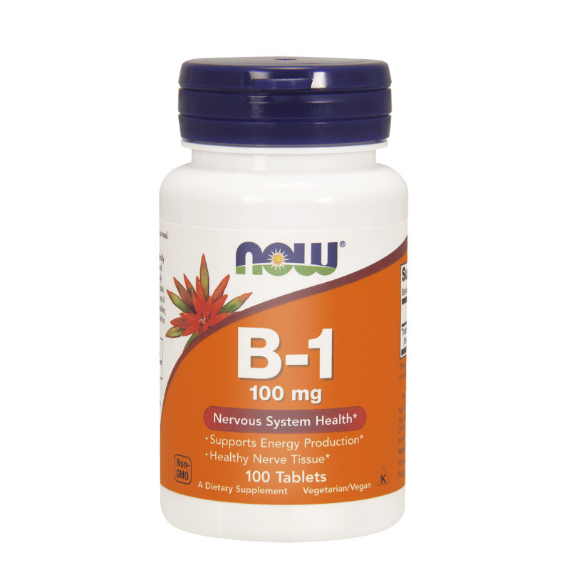 Układ nerwowy Now B-1 100mg 100tabs