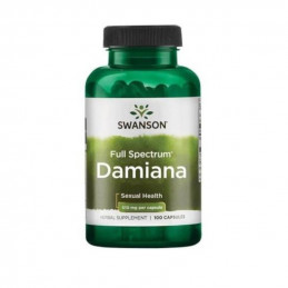 Kobieca Kondycja Swanson Damiana 100kaps