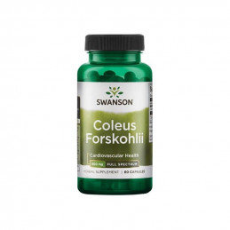 Spalacz tłuszczu Swanson Full Spectrum Coleus Forskohli 60kaps