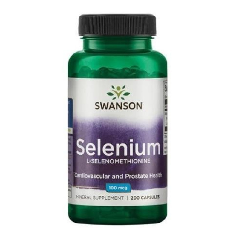 Minerały Swanson Selenium 200kaps