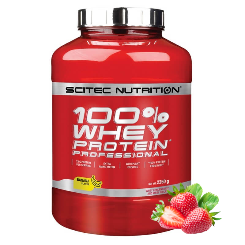 Odżywka Białkowa Koncentrat Scitec Nutrition 100% Whey Protein Professional 2350g