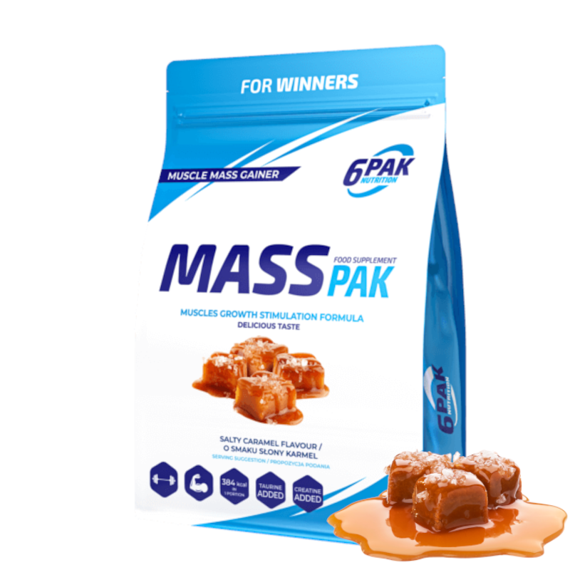Odżywka Węglowodanowo-Białkowa Gainer 6PAK Nutrition Mass Pak 5000g