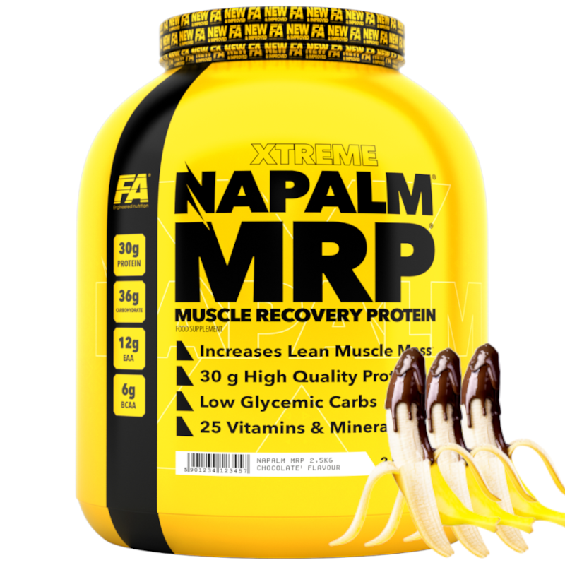 Odżywka Węglowodanowo-Białkowa Gainer Fitness Authority Napalm MRP 2500g