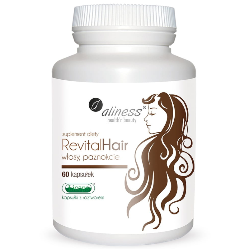 Aliness RevitalHair LICAPS 60 kaps - suplement na włosy