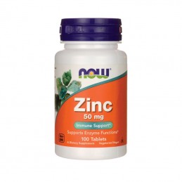 NOW Foods Zinc Cynk 50 mg 100 tab