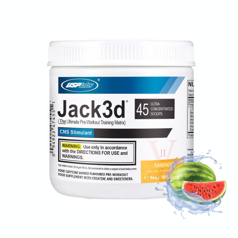 Suplement Przedtreningowy Wieloskładnikowy USP Jack3d Advanced 248g