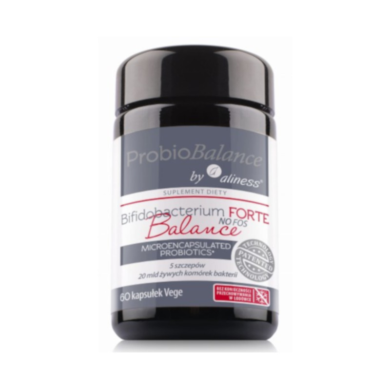 Aliness ProbioBalance Bifidobacterium FORTE Balance NO FOSS 20mld 60vkaps