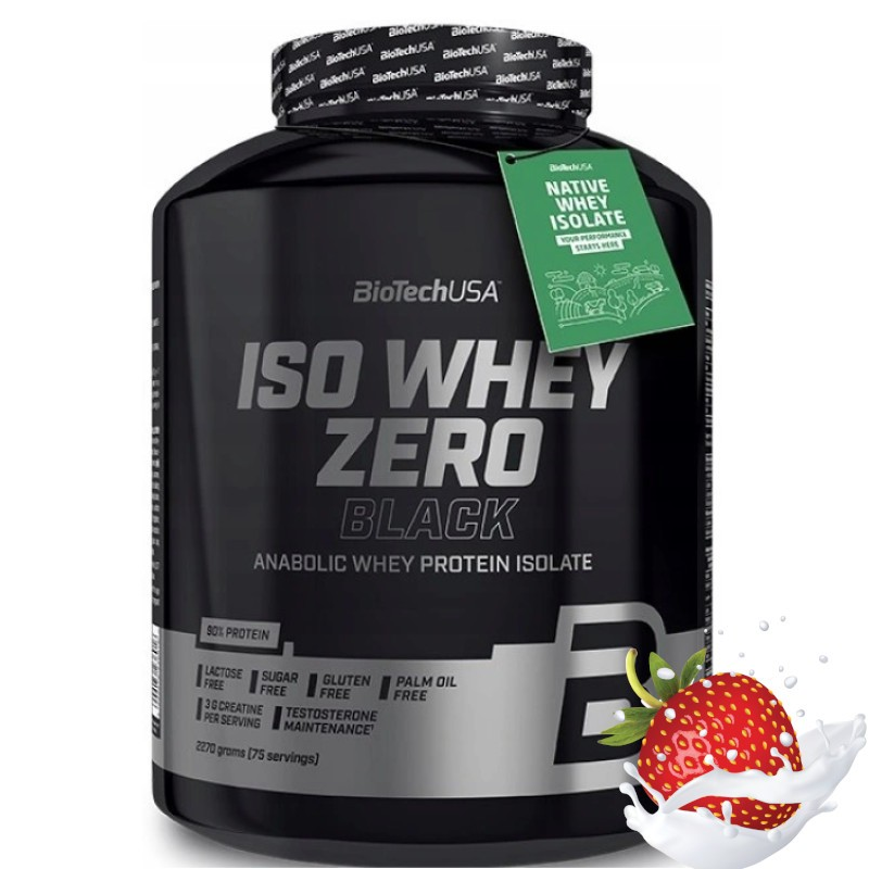 Odżywka białkowa BioTechUSA Iso Whey Zero Black 2,27kg Odżywka białkowa BioTechUSA Iso Whey Zero Black 2,27kg