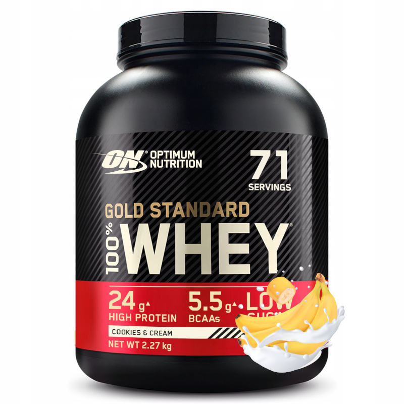 Odżywka białkowa Optimum nutrition 100% WHEY GOLD STANDARD 2,27kg Odżywka białkowa Optimum nutrition 100% WHEY GOLD STANDARD 2,27kg
