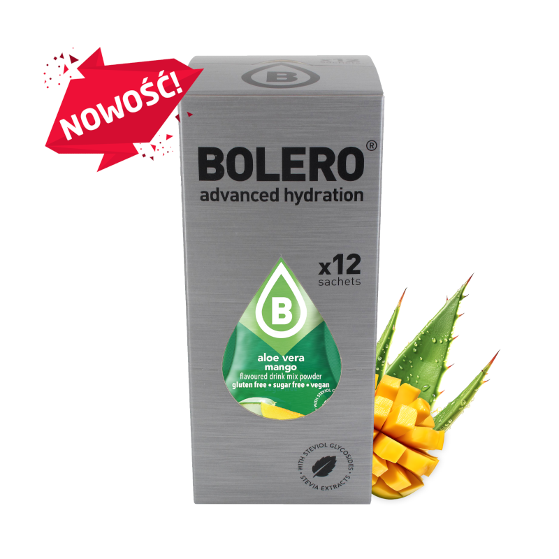 Napój w Proszku Napój Dietetyczny Bolero Isotonic 8-9g x12