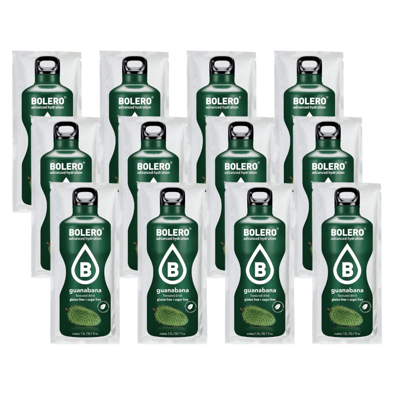 Napój w Proszku Napój Dietetyczny Bolero Isotonic 8-9g x12