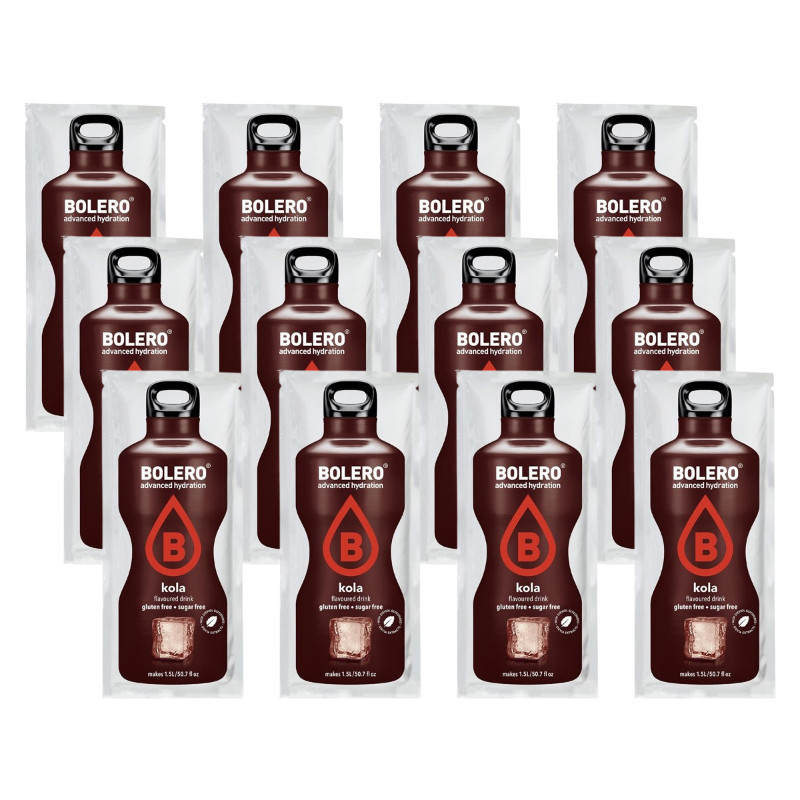 Napój w Proszku Napój Dietetyczny Bolero Isotonic 8-9g x12