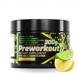 Suplement Przedtreningowy Laborell Preworkout Lime& Lemon 300g Suplement Przedtreningowy...